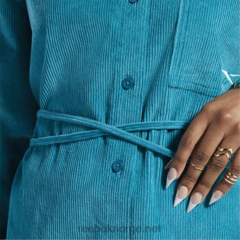 kvinner sjøhavn krikkand 2X42N291 Reebok cardi b cordfløyel cover-up - Bilde 6