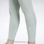 kvinner sjøsiden grå 2X42N615 Reebok rib høye leggings - Bilde 4