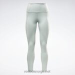 kvinner sjøsiden grå 2X42N615 Reebok rib høye leggings - Bilde 6