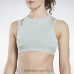 kvinner sjøsiden grå 2X42N712 Reebok studio lagdelt BH-topp - Bilde 4