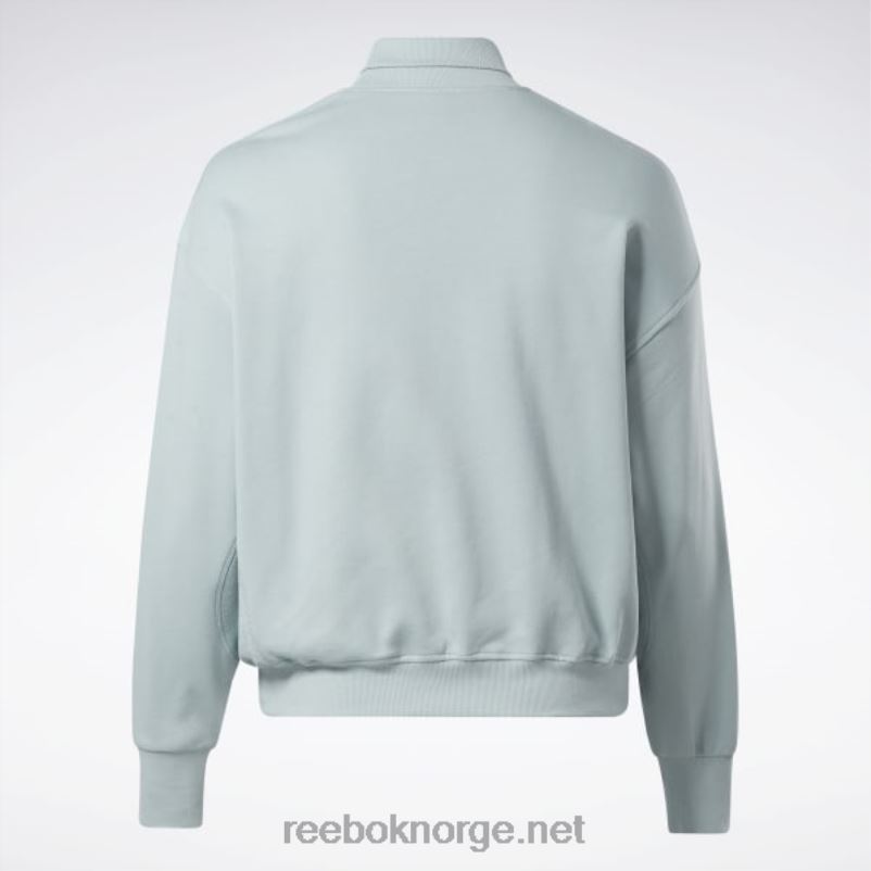 kvinner sjøsiden grå 2X42N749 Reebok klassisk fransk frottégenser i bomull (plus size) - Bilde 7