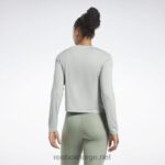 kvinner sjøsprøyt 2X42N655 Reebok activchill+dreamblend langermet t-skjorte - Bilde 3