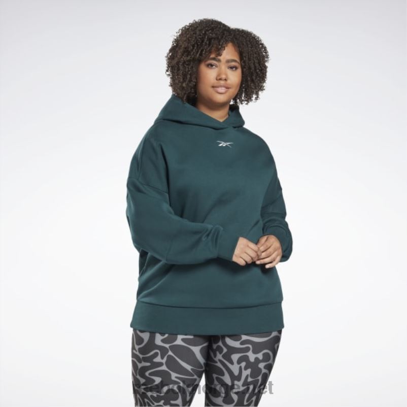 kvinner_skoggronn_2x42n586_reebok_studio_resirkulert_oversize_hettegenser_plus_size.jpg kvinner Skoggrønn 2X42N586 Reebok studio resirkulert oversize hettegenser (plus size) - Bilde 1