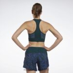 kvinner Skoggrønn 2X42N690 Reebok løpende sports-bh - Bilde 3