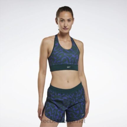 kvinner Skoggrønn 2X42N690 Reebok løpende sports-bh