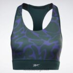 kvinner Skoggrønn 2X42N690 Reebok løpende sports-bh - Bilde 6