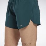 kvinner Skoggrønn 2X42N811 Reebok løpeshorts - Bilde 4