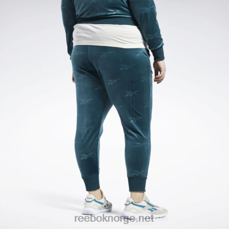 kvinner Skoggrønn 2X42N886 Reebok classics energy q4 velurbukser (plus size) - Bilde 3
