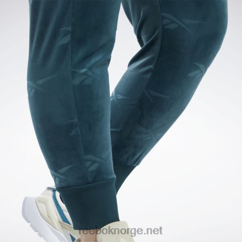 kvinner Skoggrønn 2X42N886 Reebok classics energy q4 velurbukser (plus size) - Bilde 4
