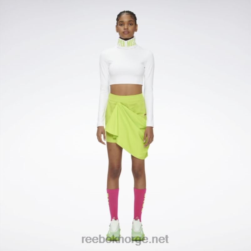 kvinner_sonisk_gronn_2x42n915_reebok_pyer_moss_drapert_skjort.jpg kvinner sonisk grønn 2X42N915 Reebok pyer moss drapert skjørt - Bilde 1