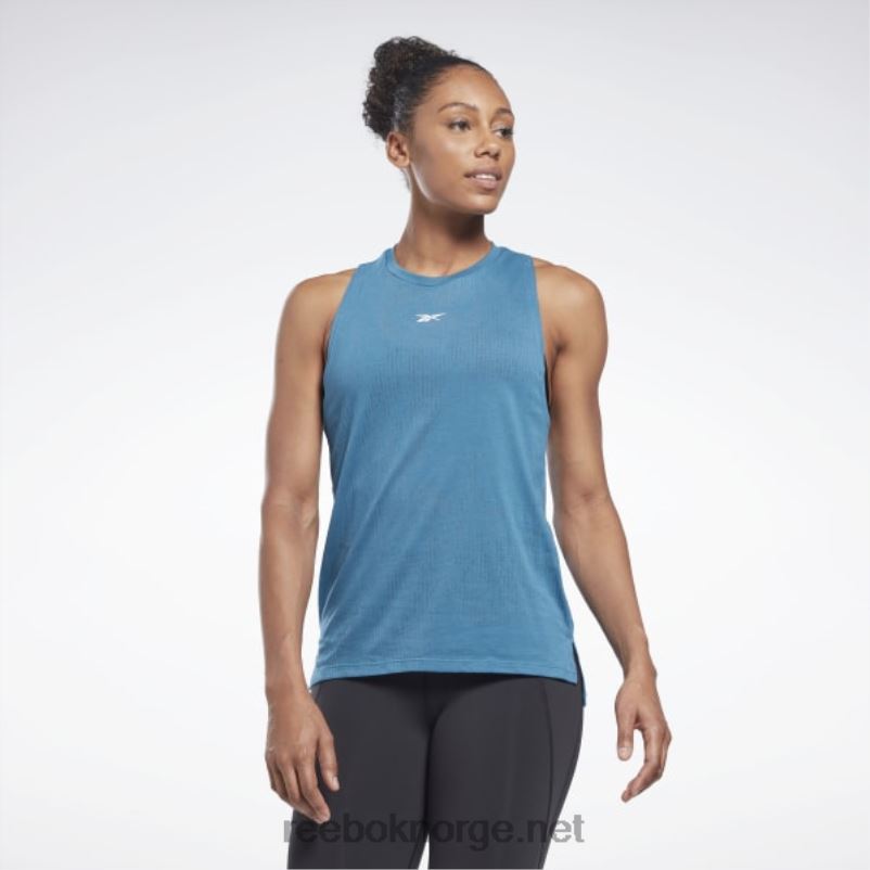 kvinner_stalbla_s23_r_2x42n511_reebok_utbrent_tanktopp.jpg kvinner stålblå s23-r 2X42N511 Reebok utbrent tanktopp - Bilde 1