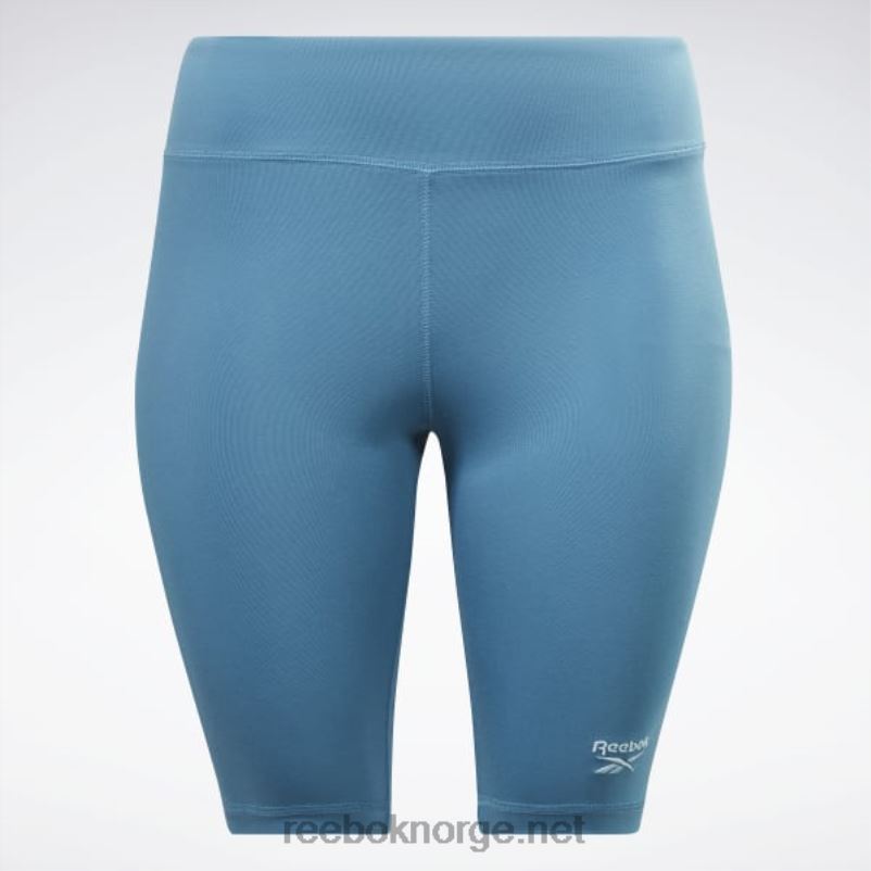 kvinner stålblå s23-r 2X42N697 Reebok logo-shorts med identitet (plus size) - Bilde 6