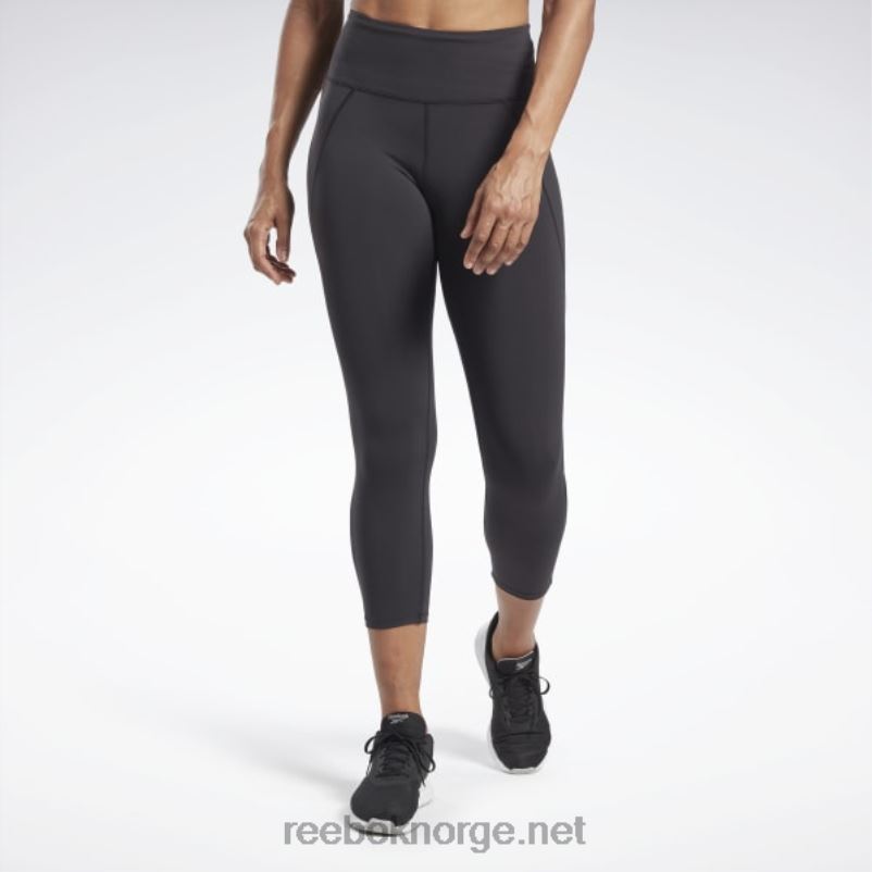 kvinner_svart_2x42n340_reebok_lux_3_4_leggings.jpg kvinner svart 2X42N340 Reebok lux 3/4 leggings - Bilde 1