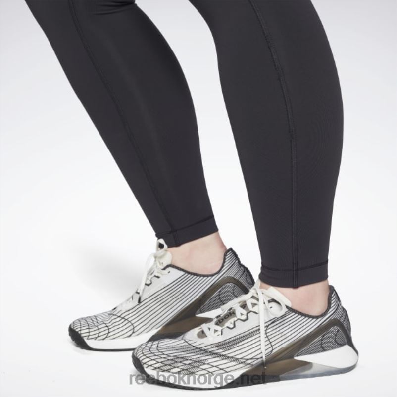 kvinner svart 2X42N527 Reebok lux tights med høy midje (plus size) - Bilde 5