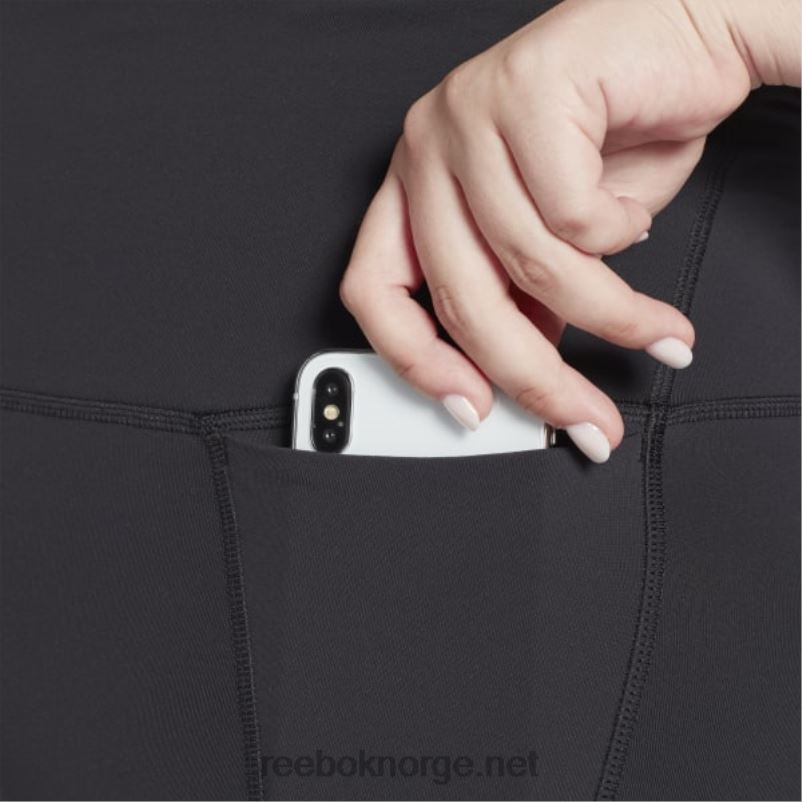 kvinner svart 2X42N527 Reebok lux tights med høy midje (plus size) - Bilde 6