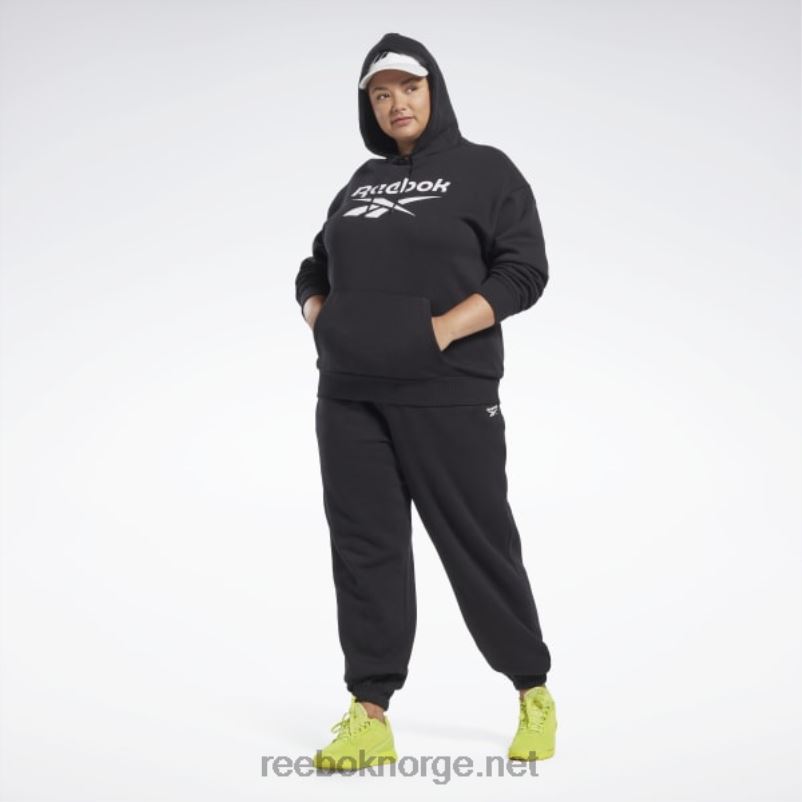 kvinner svart 2X42N537 Reebok identitet fleece joggere (plus size) - Bilde 2