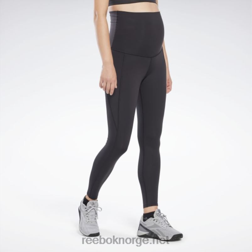 kvinner_svart_2x42n583_reebok_lux_gravidleggings.jpg kvinner svart 2X42N583 Reebok lux gravidleggings - Bilde 1