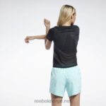 kvinner svart 2X42N589 Reebok løpende speedwick t-skjorte - Bilde 3
