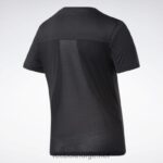kvinner svart 2X42N589 Reebok løpende speedwick t-skjorte - Bilde 8