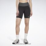 kvinner svart 2X42N603 Reebok rib høye leggings