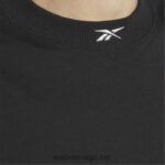 kvinner svart 2X42N627 Reebok klassiske jersey muskel tank topp - Bilde 5