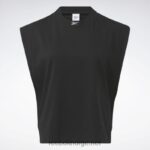 kvinner svart 2X42N627 Reebok klassiske jersey muskel tank topp - Bilde 7