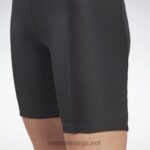kvinner svart 2X42N744 Reebok yoga ytelse ribbe shorts - Bilde 4