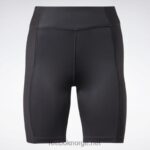 kvinner svart 2X42N744 Reebok yoga ytelse ribbe shorts - Bilde 6