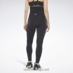 kvinner svart 2X42N759 Reebok lux 2.0 gravidleggings - Bilde 4