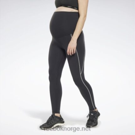 kvinner svart 2X42N759 Reebok lux 2.0 gravidleggings