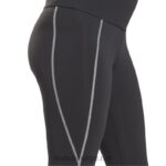 kvinner svart 2X42N759 Reebok lux 2.0 gravidleggings - Bilde 7