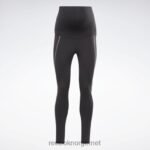 kvinner svart 2X42N759 Reebok lux 2.0 gravidleggings - Bilde 8