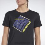 kvinner svart 2X42N766 Reebok les mills bodypump activchill atletisk t-skjorte - Bilde 4