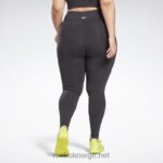 kvinner svart 2X42N781 Reebok lux leggings (plus size) - Bilde 4