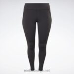 kvinner svart 2X42N781 Reebok lux leggings (plus size) - Bilde 6