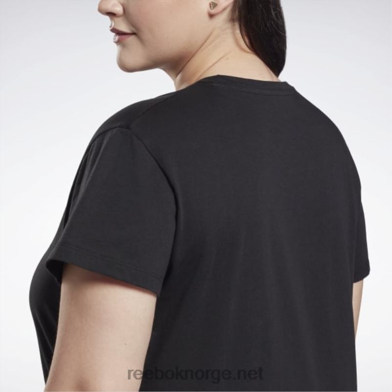 kvinner svart 2X42N837 Reebok grafisk vektor t-skjorte (plus size) - Bilde 7