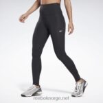 kvinner svart 2X42N839 Reebok lux utføre høye leggings