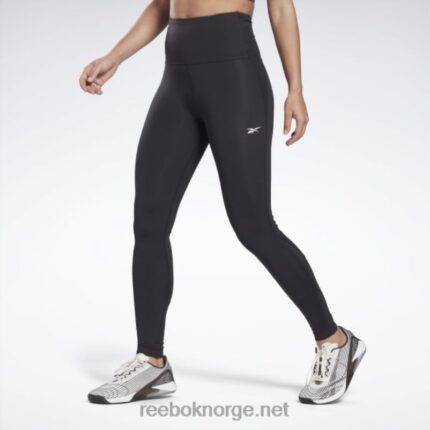 kvinner svart 2X42N839 Reebok lux utføre høye leggings