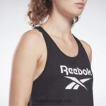 kvinner svart 2X42N857 Reebok identitet tank topp - Bilde 4