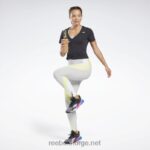 kvinner svart 2X42N878 Reebok activchill atletisk t-skjorte - Bilde 2