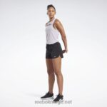 kvinner svart 2X42N881 Reebok idrettshorts - Bilde 2