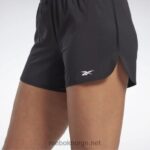 kvinner svart 2X42N881 Reebok idrettshorts - Bilde 4