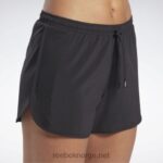 kvinner svart 2X42N881 Reebok idrettshorts - Bilde 5