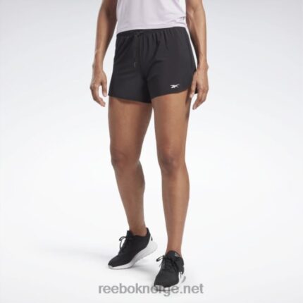 kvinner svart 2X42N881 Reebok idrettshorts