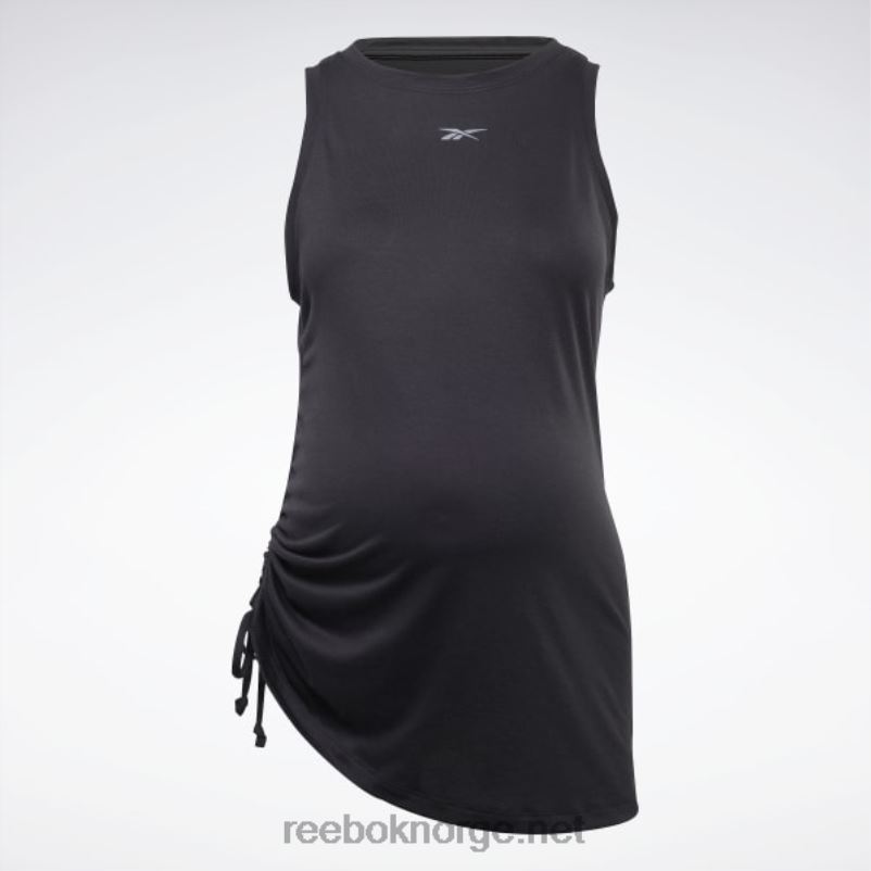 kvinner svart 2X42N911 Reebok skjorte med snøring for gravide - Bilde 6