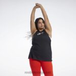kvinner svart 2X42N973 Reebok treningsnødvendige grafisk tank-topp - Bilde 12