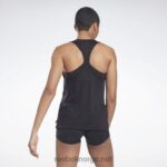 kvinner svart 2X42N987 Reebok utbrent tanktopp - Bilde 4