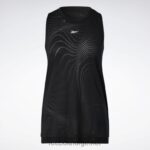 kvinner svart 2X42N987 Reebok utbrent tanktopp - Bilde 7