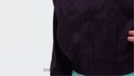 kvinner svart 2X42N993 Reebok studio skinnende motejakke - Bilde 2