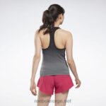 kvinner svart/kald grå 6 2X42N986 Reebok forent av fitness sømløs tank topp - Bilde 3